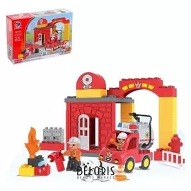 Конструктор Пожарная станция 35 деталей