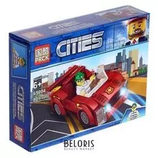 Конструктор «Преступник на авто», 80 деталей