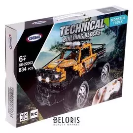 Конструктор радиоуправляемый «Бигфут», 834 детали