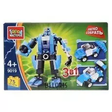 Конструктор Робот 3 в 1 75 деталей