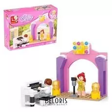 Конструктор «Розовая мечта: концертная сцена», 109 деталей