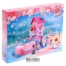 Конструктор розовая мечта «Свадебный домик», 398 деталей