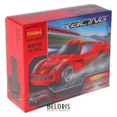 Конструктор с инерционным механизмом «Гонки», 41 деталь