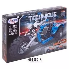 Конструктор с инерционным механизмом Мотик