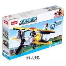 Конструктор Самолёт 120 деталей