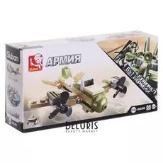 Конструктор Самолёт 66 деталей