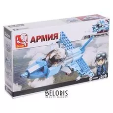 Конструктор Самолёт бомбардировщик 134 детали