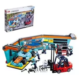 Конструктор Сервисный бокс 555 деталей