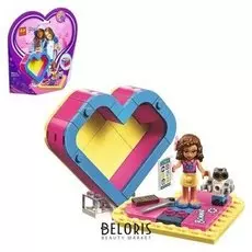 Конструктор Шкатулка сердечко Оливии 88 деталей