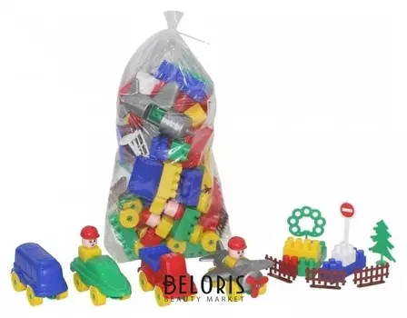 Конструктор Строитель 92 элемента