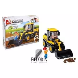 Конструктор Строительный трактор 212 деталей