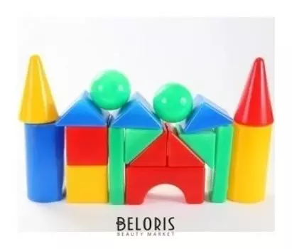 Конструктор Теремок 18 элементов