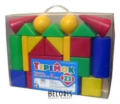 Конструктор Теремок 23 элемента