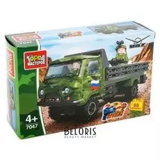 Конструктор УАЗ-452 с солдатом 88 деталей