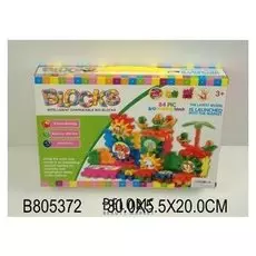 Конструктор Веселые шестерни 84 детали Blocks