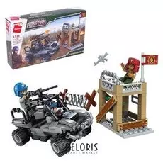 Конструктор Военный патруль 167 деталей