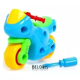 Конструктор винтовой «Мотоцикл»