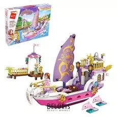 Конструктор Яхта принцессы 456 деталей