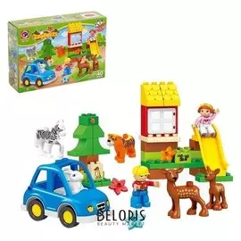 Конструктор «Зоопарк», 40 деталей