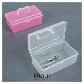 Контейнер для хранения маникюрных/косметических принадлежностей, 16,5 × 9,5 × 7,3 см