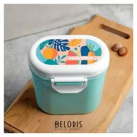 Контейнер для хранения продуктов "Удивляйся", с ложкой