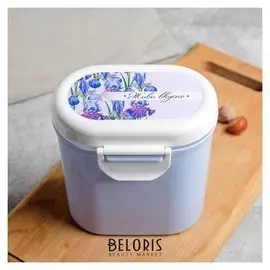 Контейнер для хранения продуктов "Живи вкусно", с ложкой