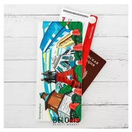 Конверт для документов «Екатеринбург. абстракции. БЦ высоцкий»