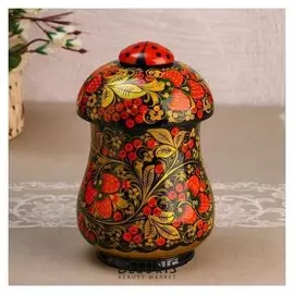Копилка 21х13 см, хохлома