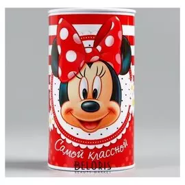 Копилка детская "Самой классной", минни маус, 6,5 х 12 см