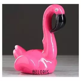 Копилка "Фламинго", розовый цвет, 20,5 см