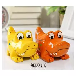 Копилка керамика "Крокодил" 8х14х7,5 см