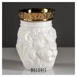 Копилка "Лев с короной" 16 см