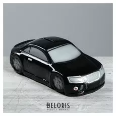 Копилка "Машина", цвет чёрный, 8 см