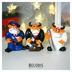 Копилка полистоун "Бык - профессионал" 11,5х8х10 см