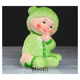 Копилка "Пупсик дупсик", глазурь, разноцветная, 24 см