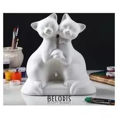 Копилка-раскраска "Коты танцующие" 28 см