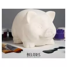 Копилка-раскраска "Свинка", под нанесение, 11 см