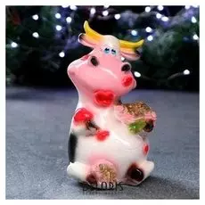 Копилка "Символ года: бычок джентельмен" 20х11х11см