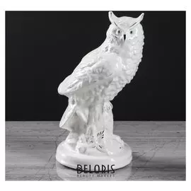 Копилка "Сова мини", белый цвет, 20 см