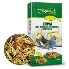 Корм для мелких и средних попугаев Криспи с мёдом