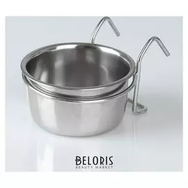 Кормушка для клетки с креплением, 140 мл