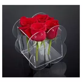 Коробка акриловая для цветов 16 х 12,5 х 16 см
