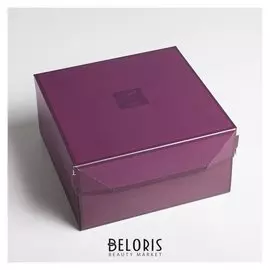 Коробка из картона «Тебе на радость», 17 × 9 × 17 см