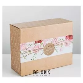 Коробка‒пенал «Счастья и любви», 30 × 23 × 12 см