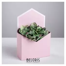 Коробка-письмо из переплётного картона «Розовый фламинго», 6х14.4х22.3 см