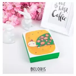 Коробка подарочная 12 х 14 х 3,5 см