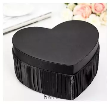 Коробка подарочная, чёрный, 25,5 х 23 х 12 см