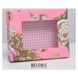 Коробка подарочная для конфет, 15 х 19 х 4 см