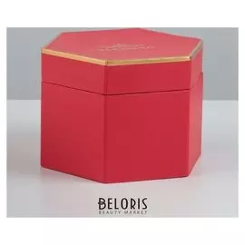 Коробка подарочная, красная, 14 х 14 х 11 см