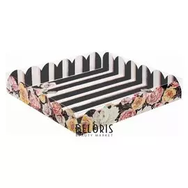 Коробка подарочная с Pvc-крышкой «Прекрасного настроения!», 35 × 35 × 6 см